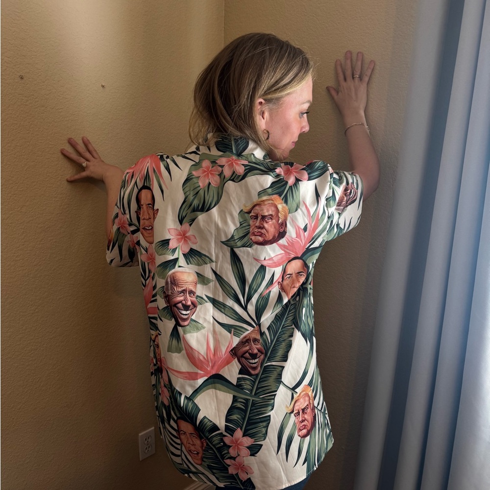 Hawaiian Presidents Print Shirt